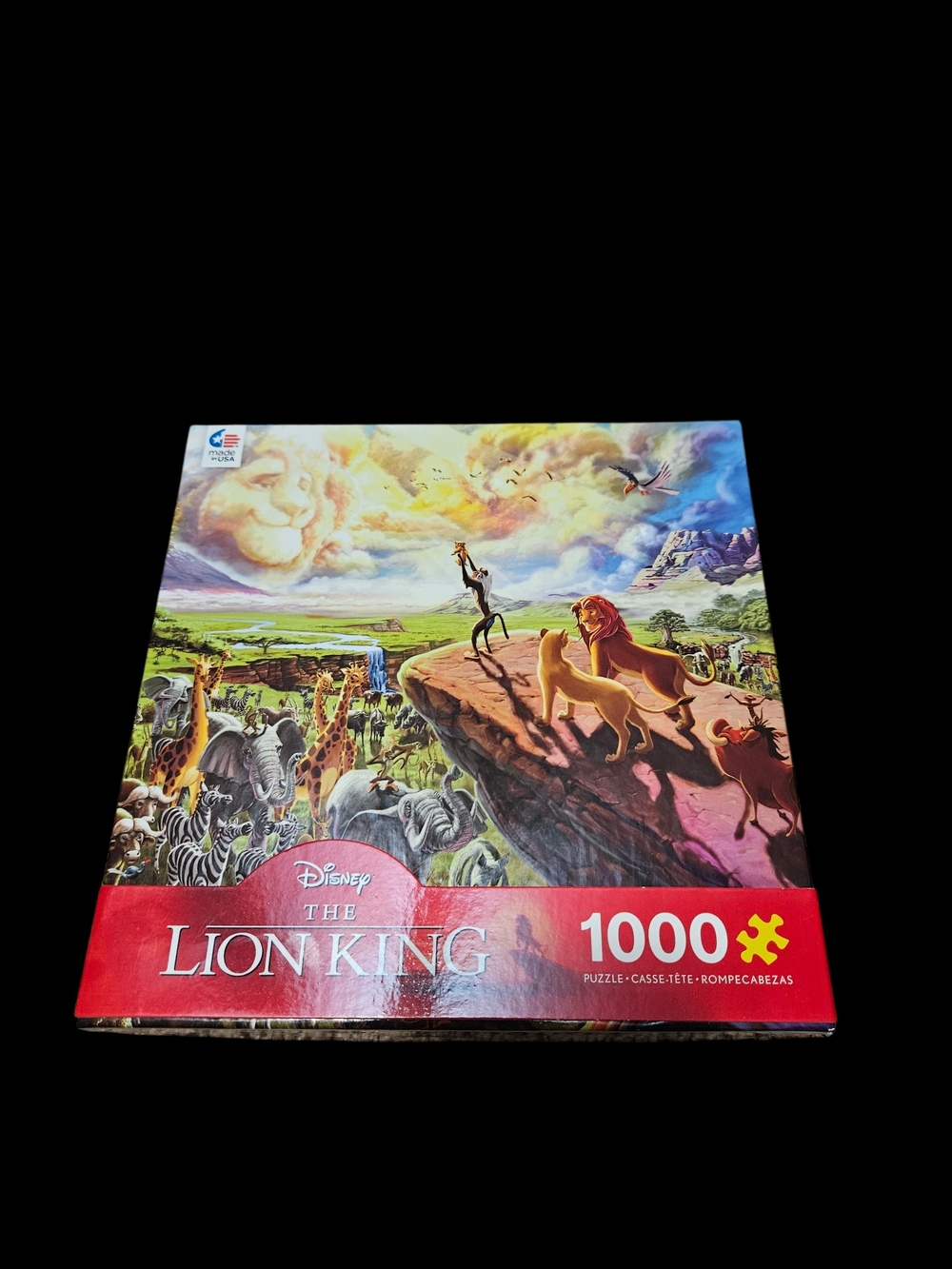 Disney The Lion King Jigsaw Puzzle - Red, Yellow, Green, Blue
